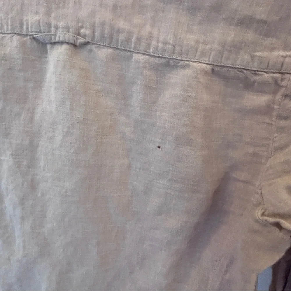 Vintage Banana Republic Safari Button Down Shirt in Beige XS - Picture 3 of 4